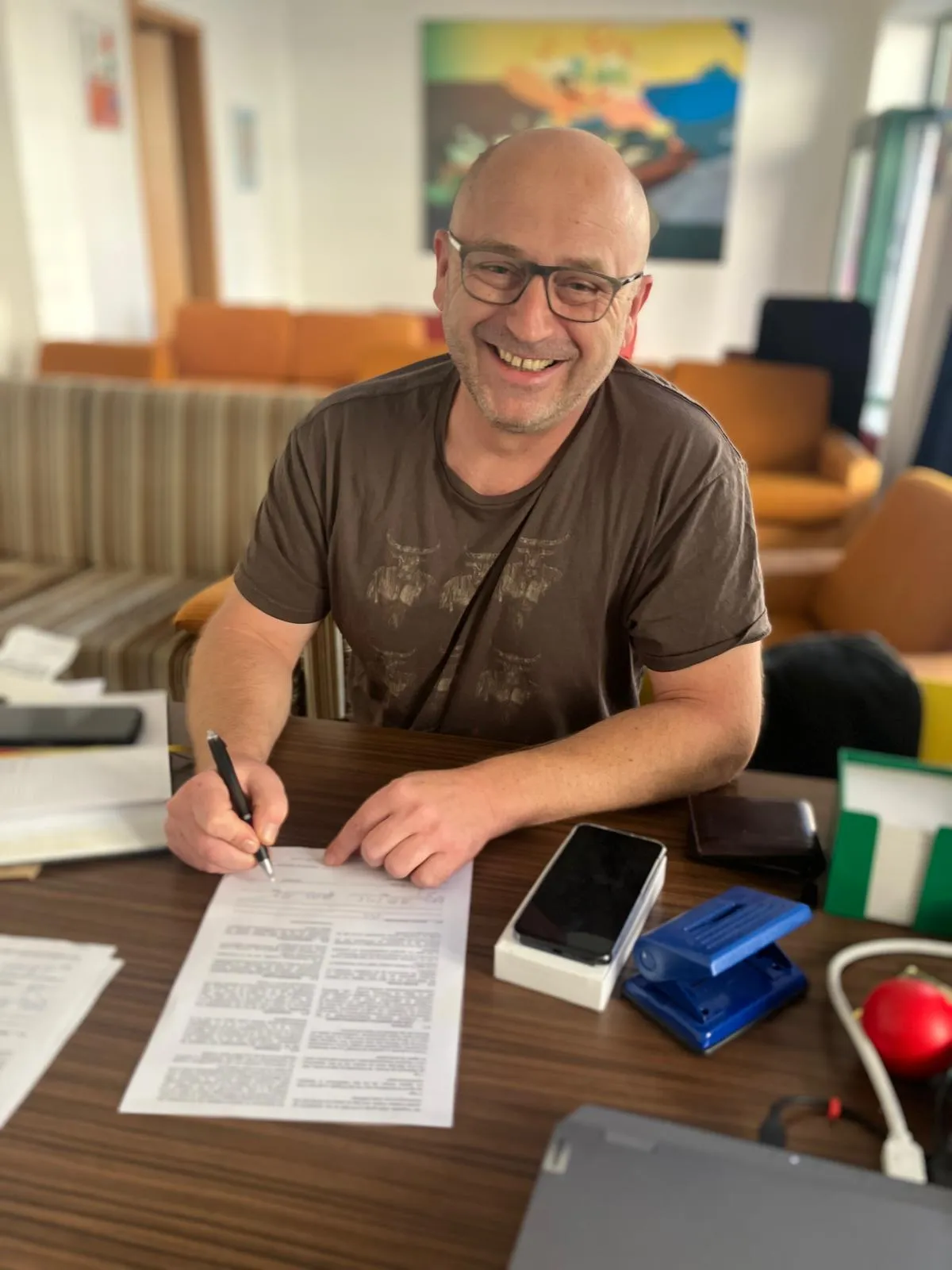 Daniel Fuchs, Fahrlehrer der Leipzig School of Drive